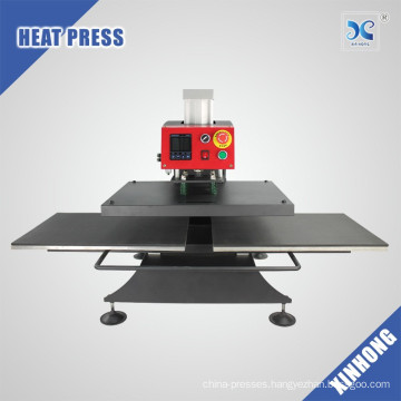 With Video Hot Sale Automatic Two Work Plates Lowest Price T-shirt Heat Press Machine